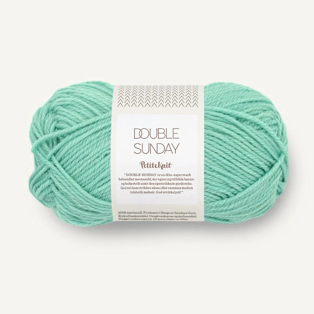 Double Sunday Sandnes Garn / Petiteknit 7723 Mint