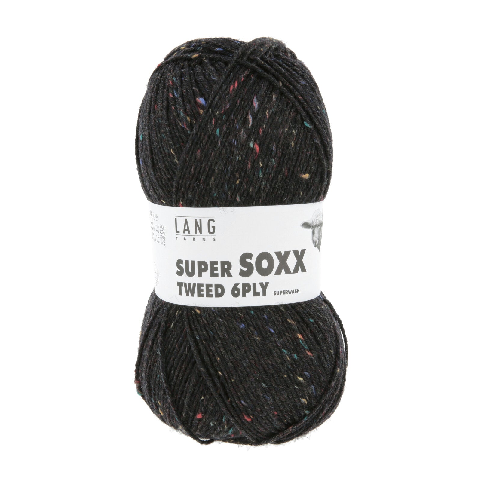 Super Soxx Tweed 6-fach/ply // Lang Yarns