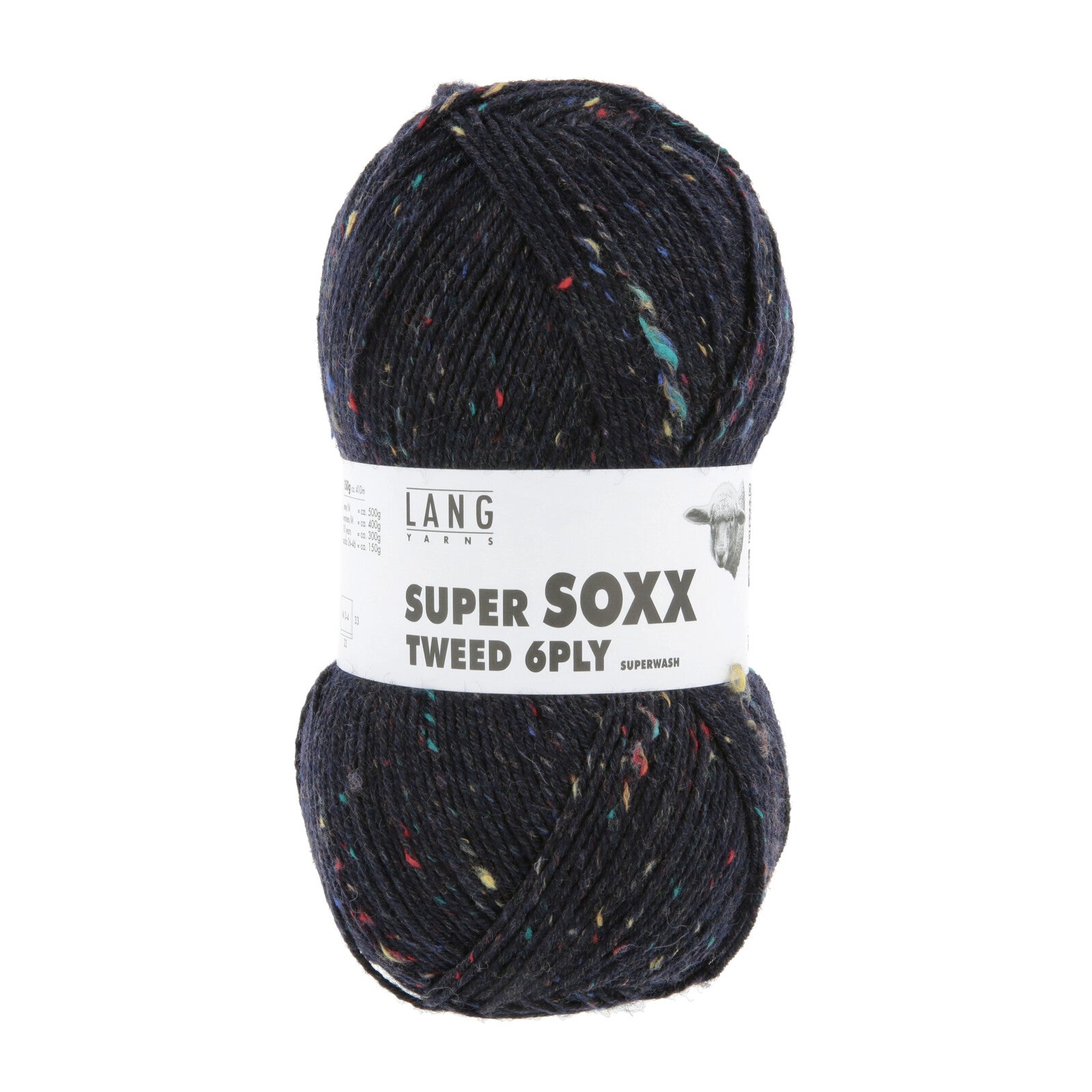 Super Soxx Tweed 6-fach/ply // Lang Yarns
