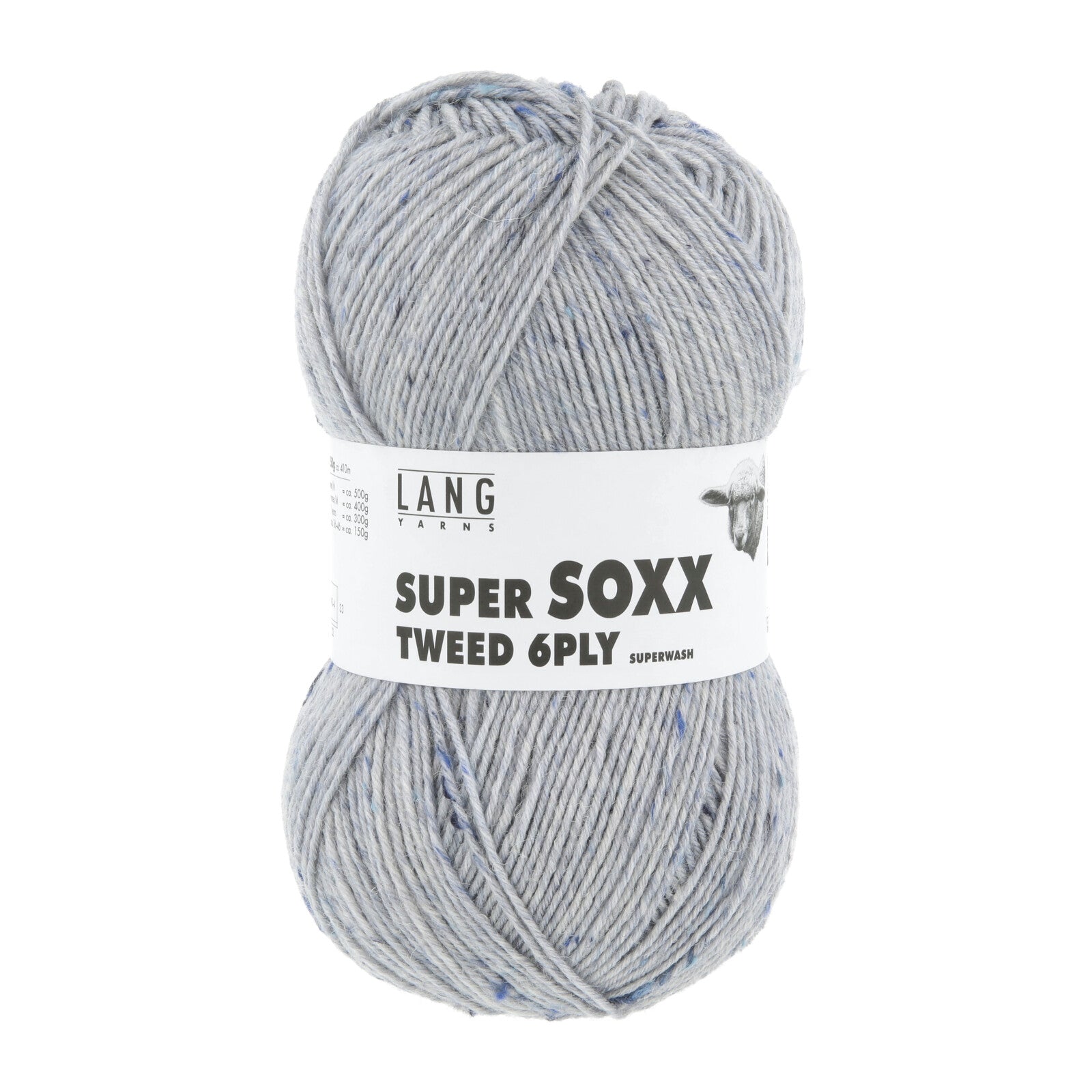 Super Soxx Tweed 6-fach/ply // Lang Yarns