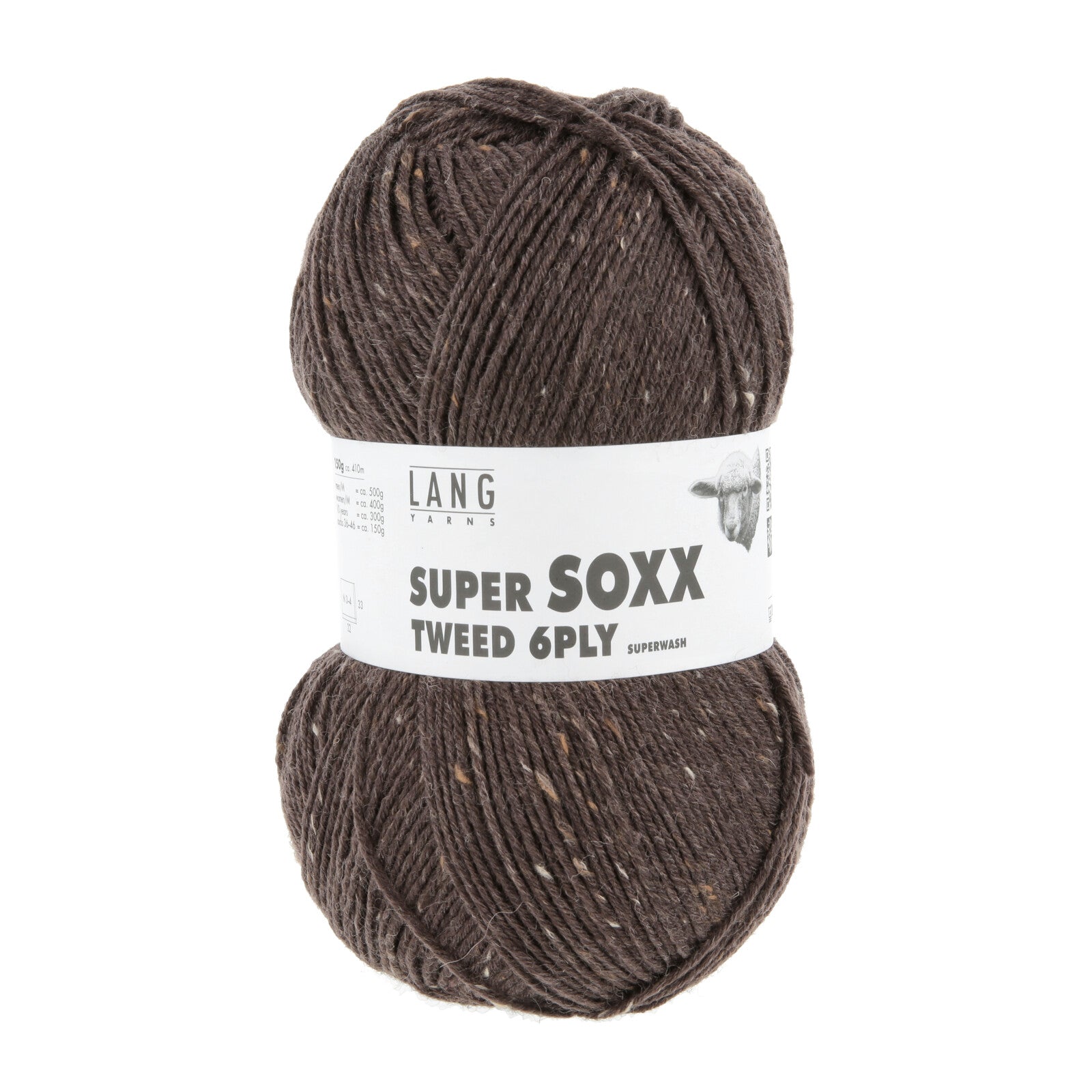 Super Soxx Tweed 6-fach/ply // Lang Yarns