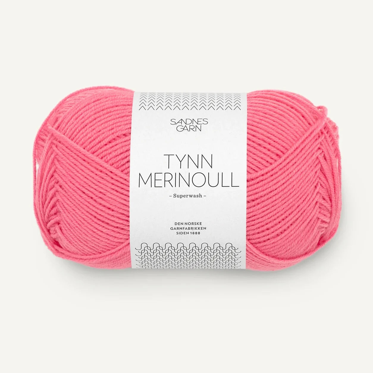 Tynn Merinoull Sandnes Garn 4315 Bubblegum Pink