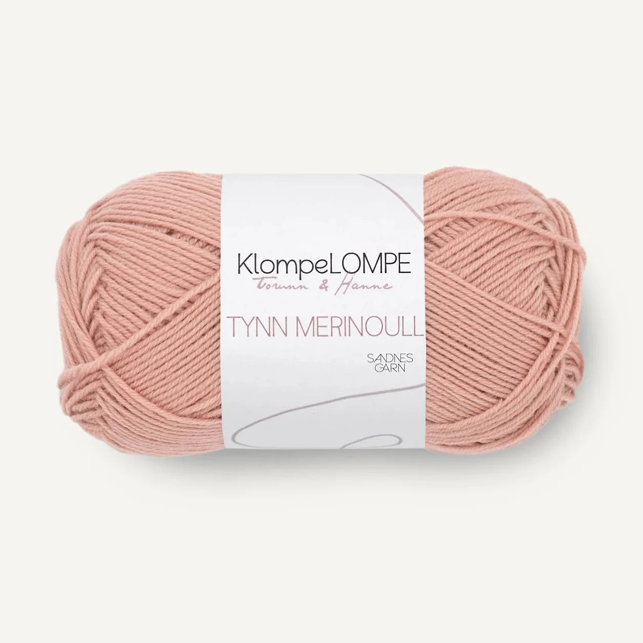Tynn Merinoull Sandnes Garn / KlompeLompe 3332 Pudder Brun