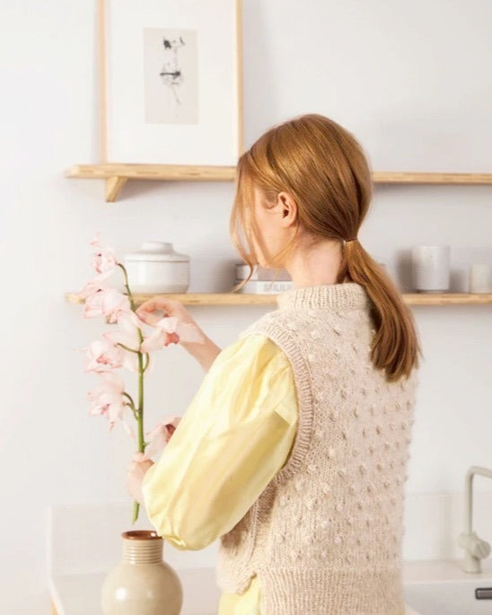 Popcorn Slipover // Sandnes Garn - Strikkekit