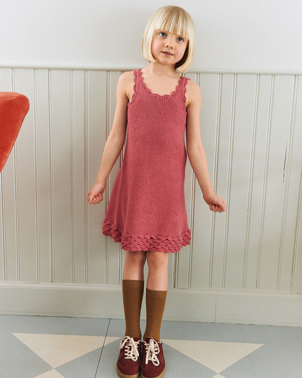 Roselyn Dress Junior // Sandnes - Strikkekit