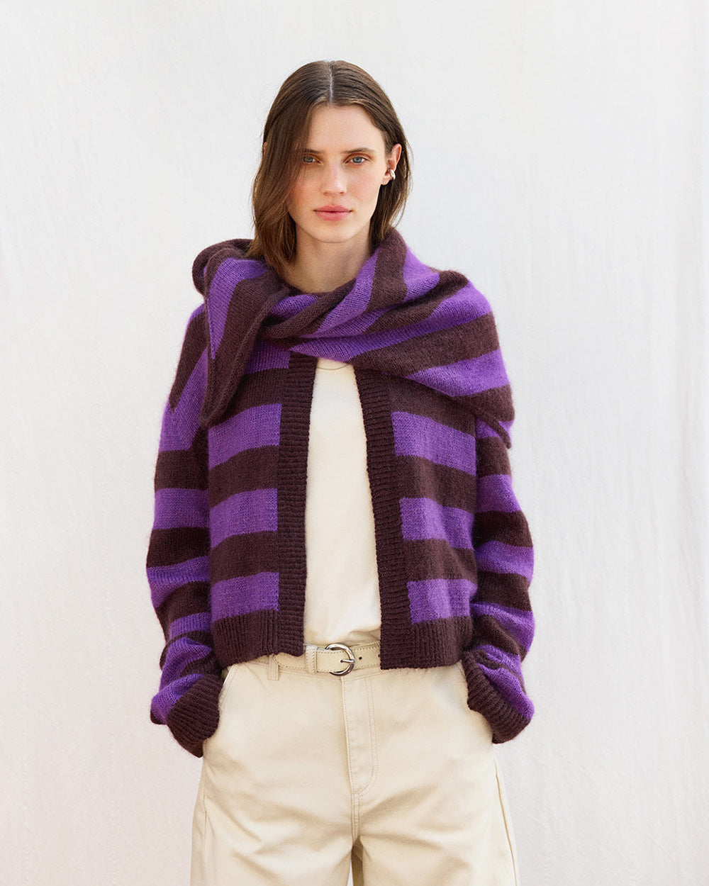 Mango Scarf // Sandnes - Strikkekit