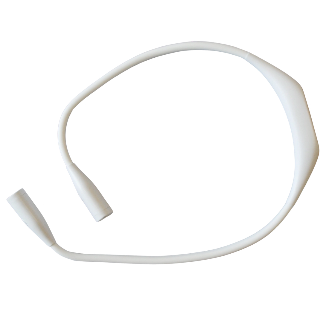 Nakkelampe hvid LED genopladelig