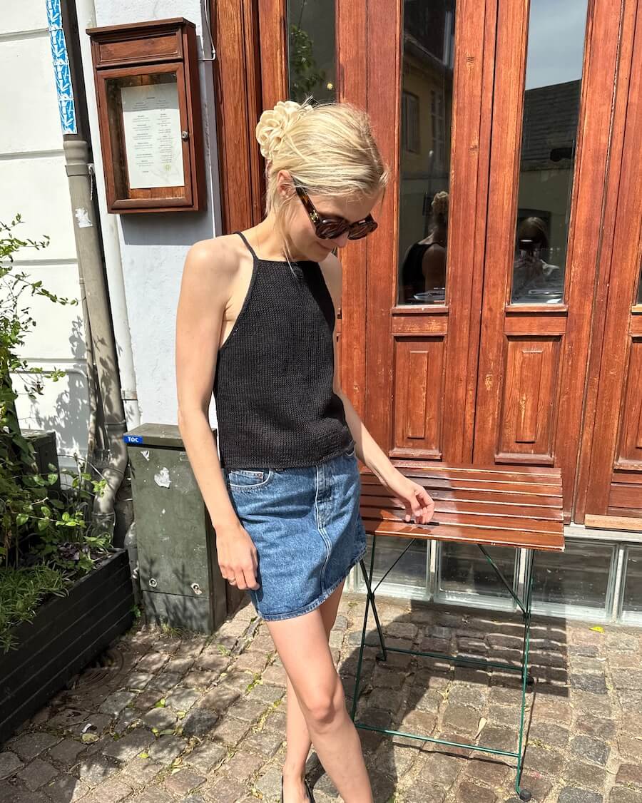 Audrey Top Petiteknit - Udprintet opskrift