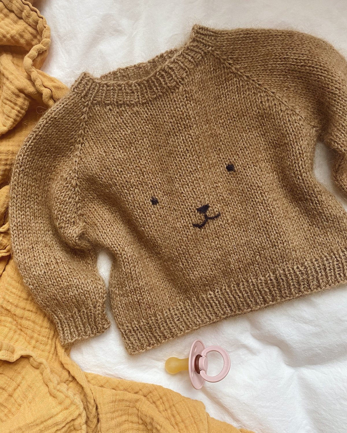 Bamsesweater Petiteknit - Udprintet opskrift