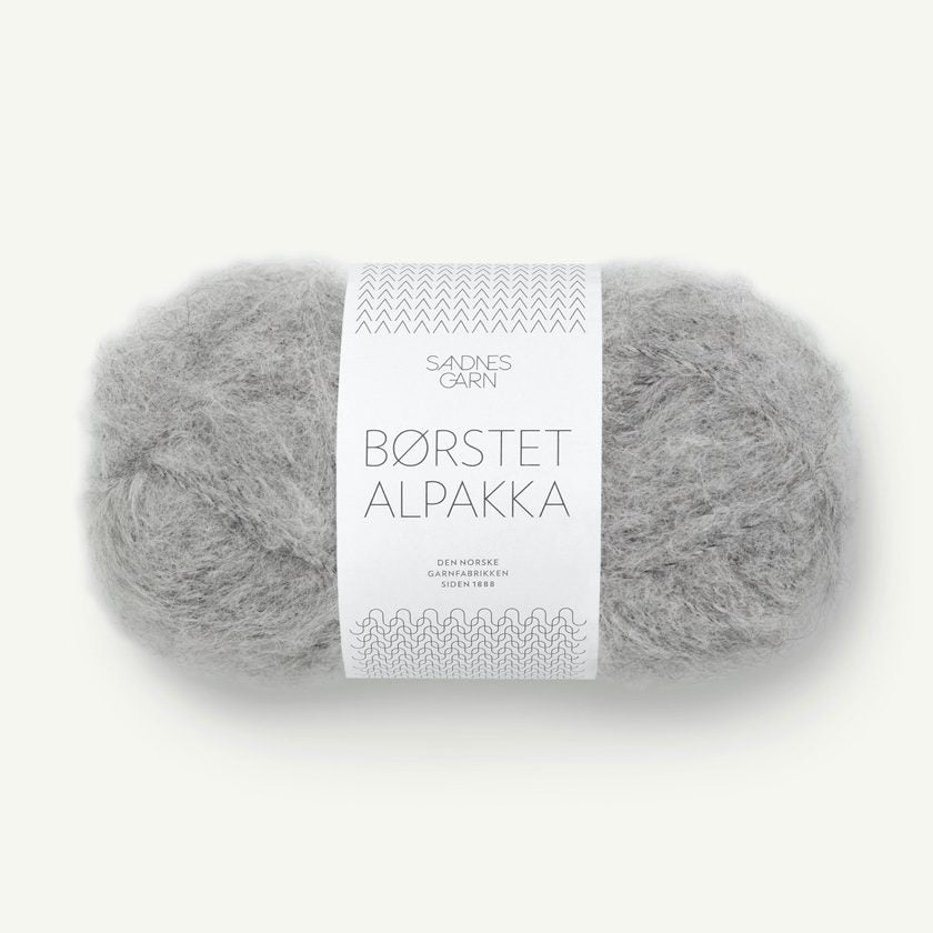 Børstet Alpakka Sandnes Garn