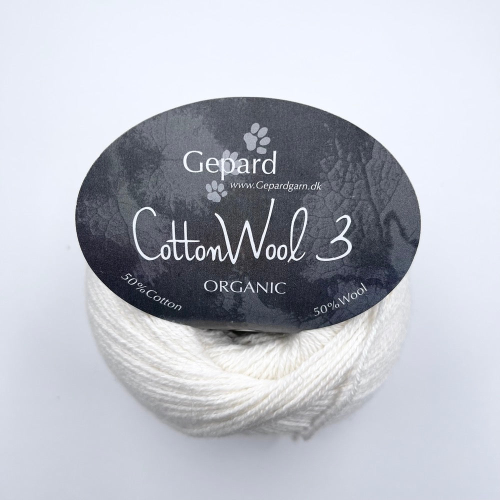 Cotton Wool 3 Organic Gepard Garn