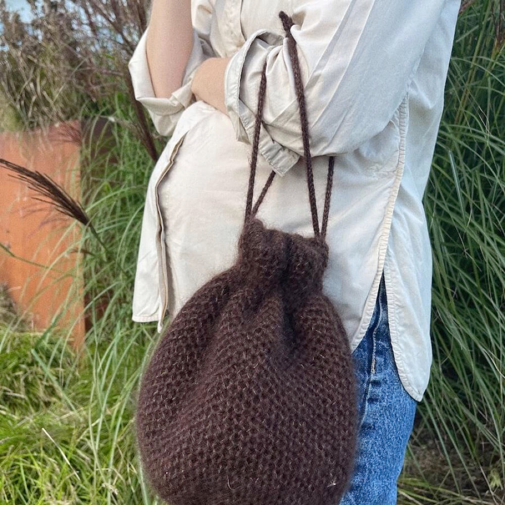 Petiteknit for til stor honey bucket bag og stor florence bag