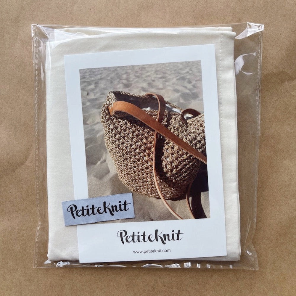 Petiteknit for til French market bag og lille Terrazzo bag