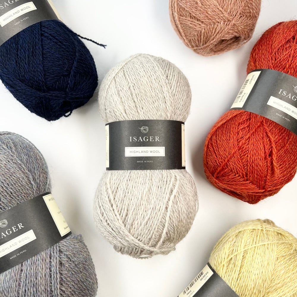 Highland Wool Isager Garn