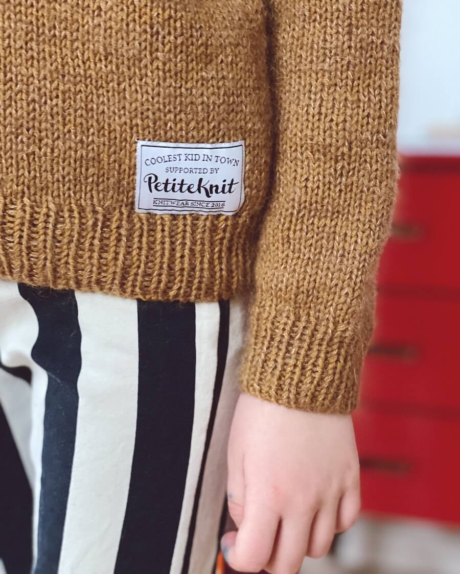Ingen Dikkedarer Sweater Junior Petiteknit - Udprintet opskrift