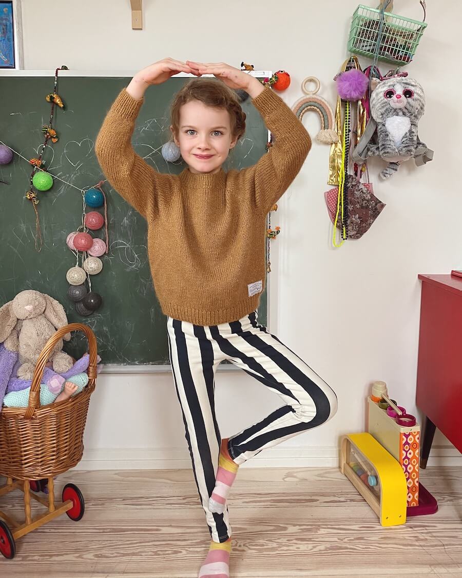 Ingen Dikkedarer Sweater Junior Petiteknit - Udprintet opskrift