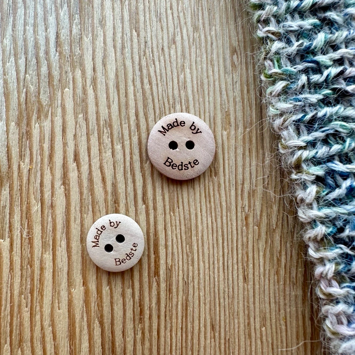 Knapper i træ - Made by