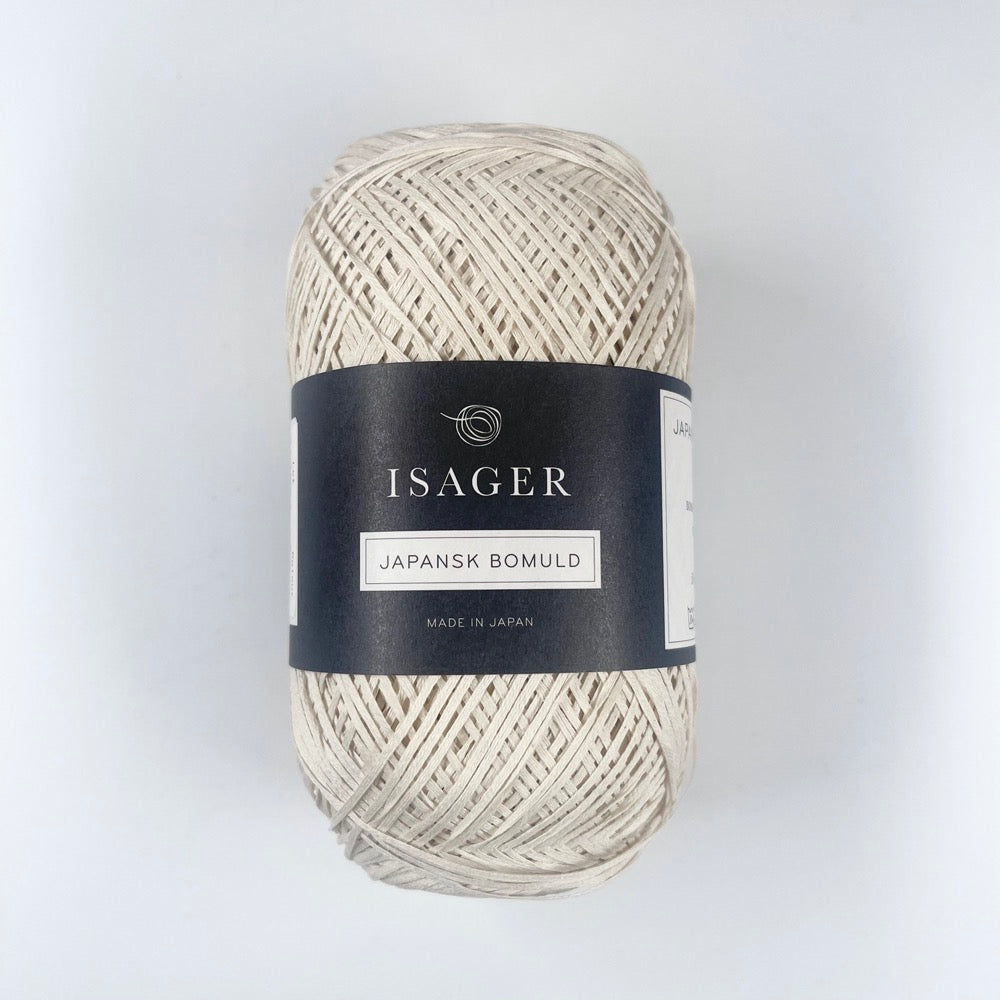 Japansk bomuld Isager Garn