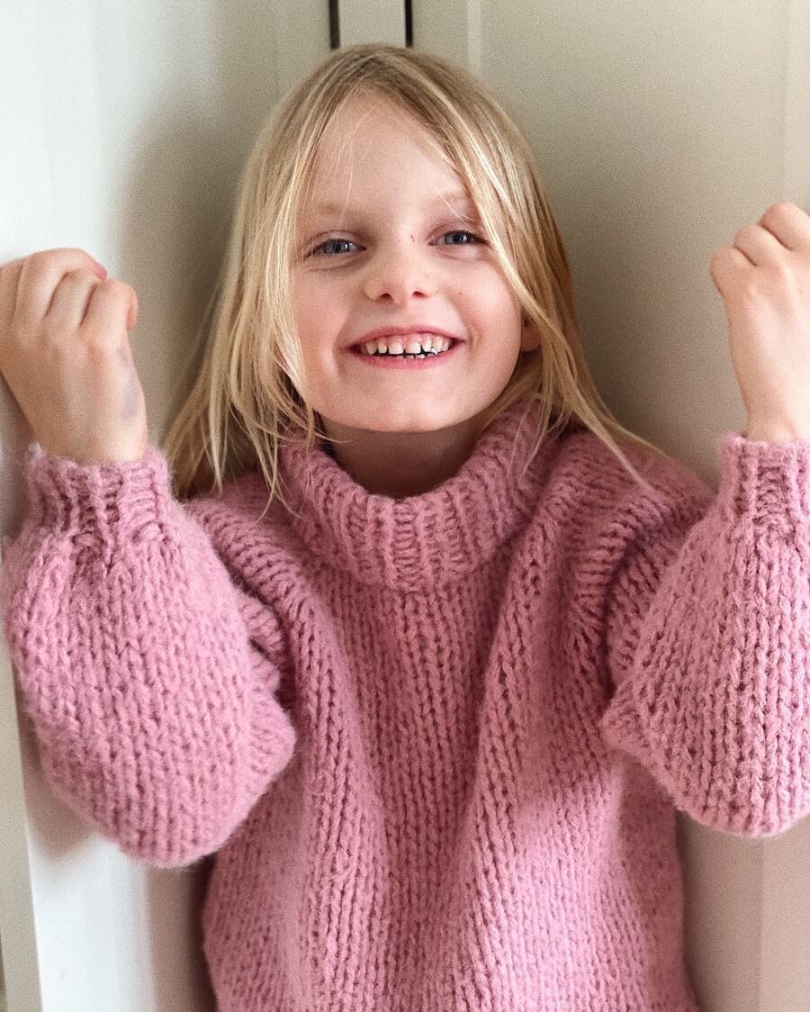 Louisiana Sweater Junior Petiteknit - Udprintet opskrift
