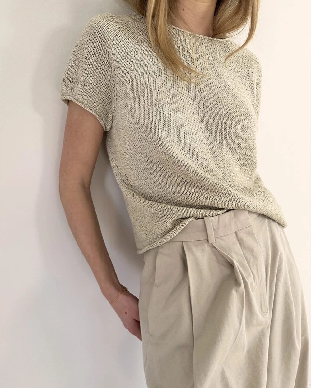 Plain Yoke Tee 22 // Lene Holme Samsøe - Strikkekit