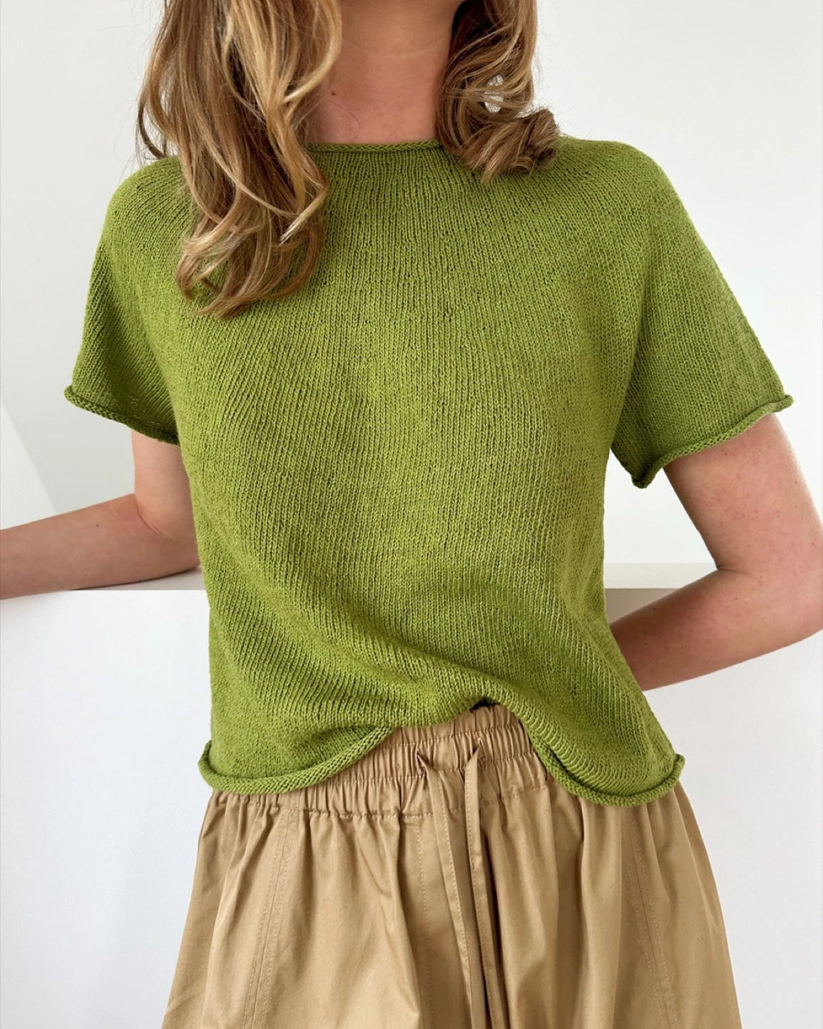 Plain Yoke Tee 28 // Lene Holme Samsøe - Strikkekit