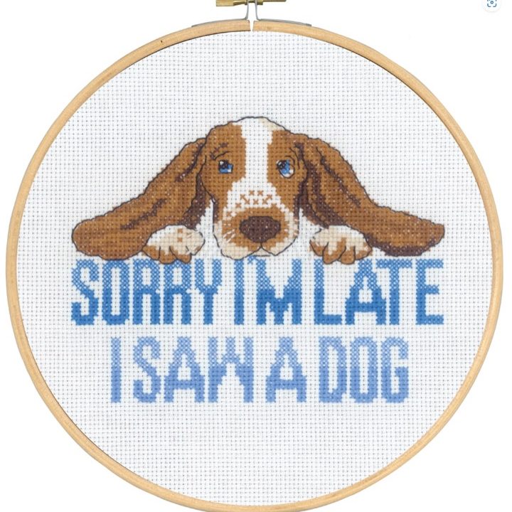 Sorry I'm late - Broderikit