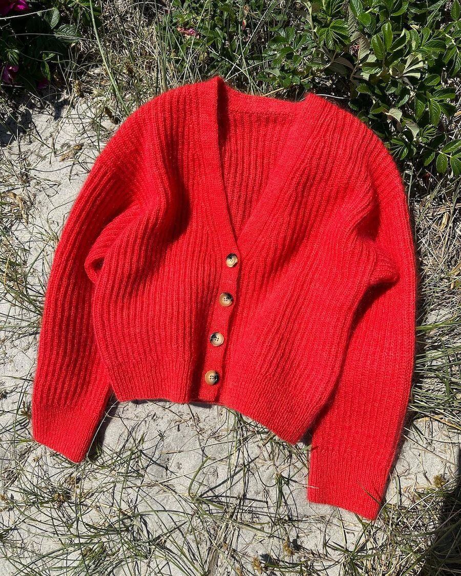 Agnete Cardigan Petiteknit - Udprintet opskrift
