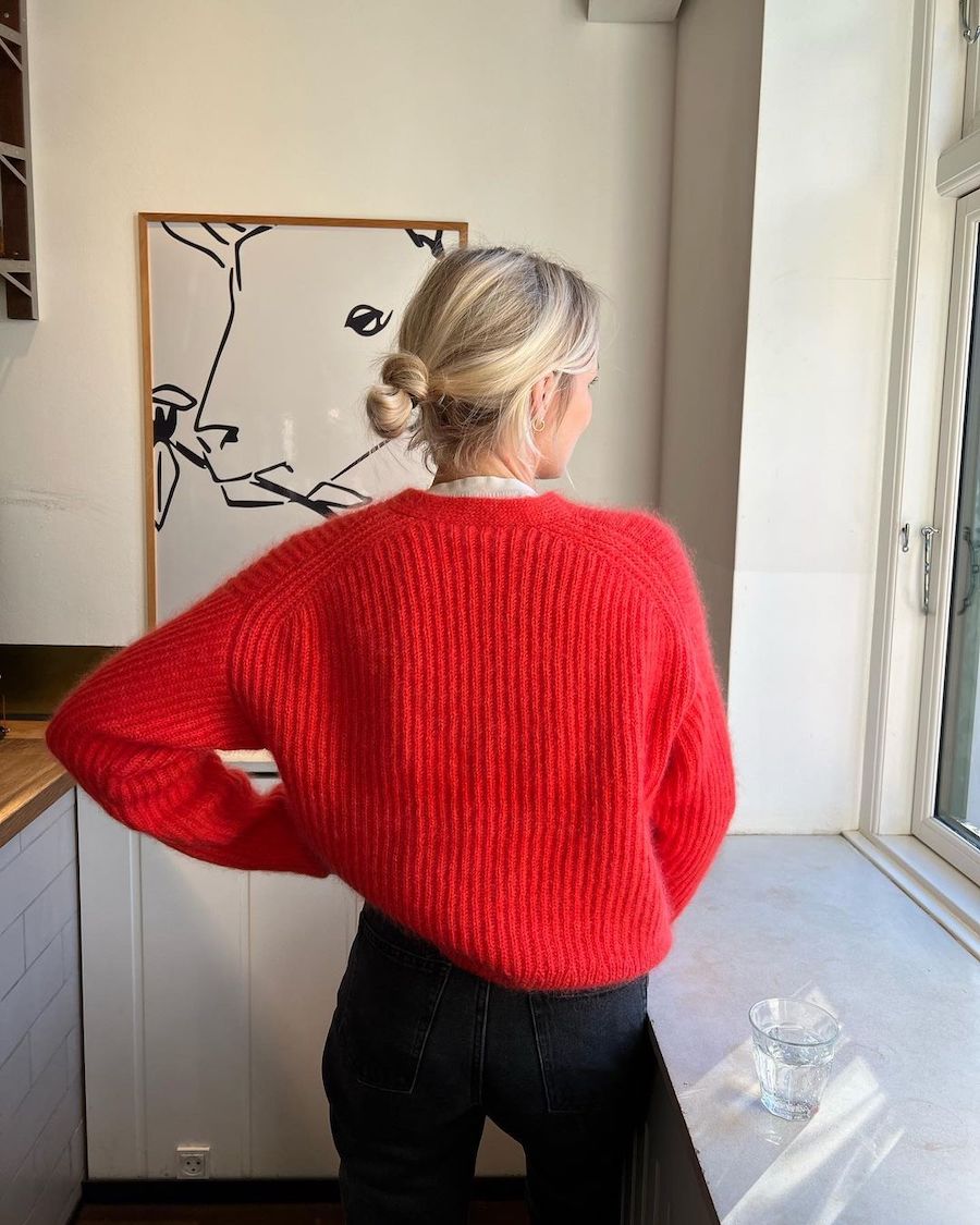 Agnete Cardigan Petiteknit - Udprintet opskrift
