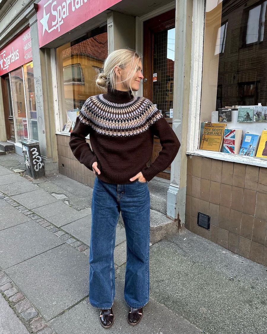 Celeste Sweater Petiteknit - Udprintet opskrift