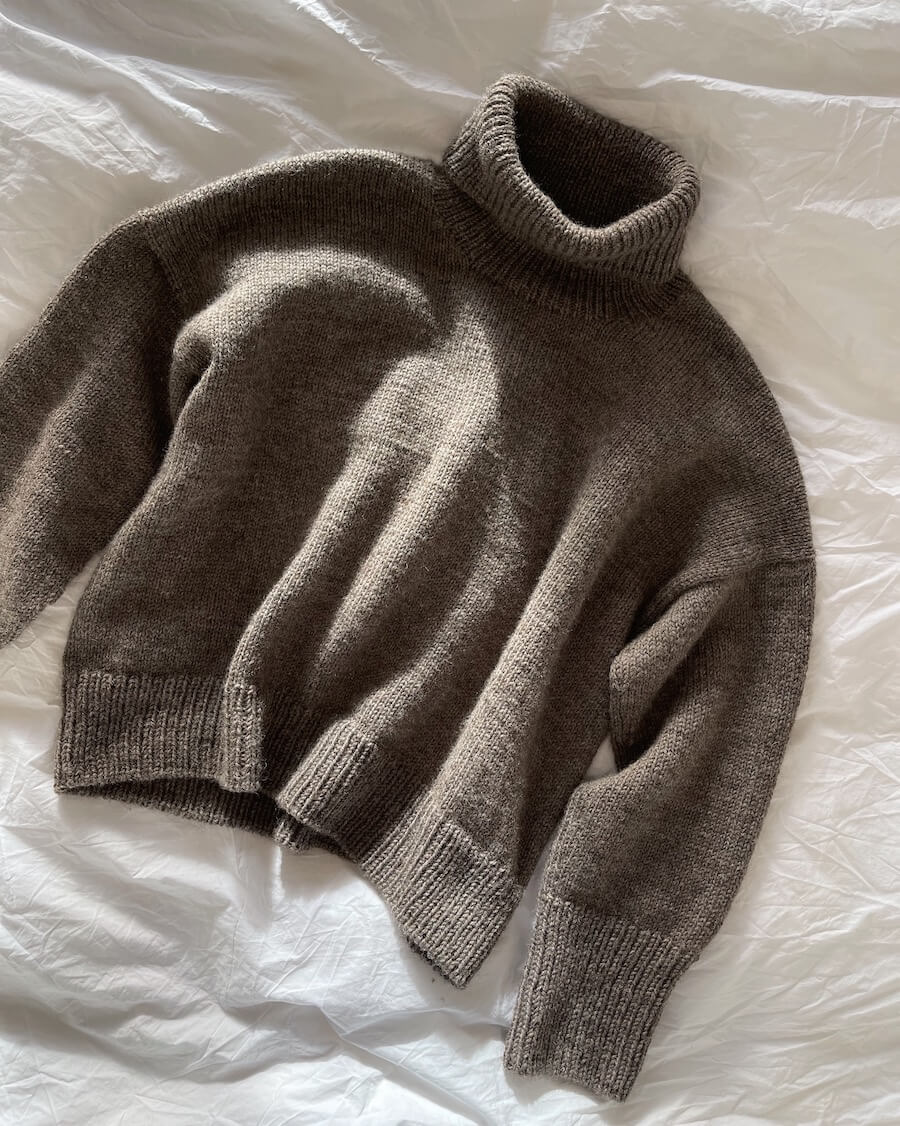 Chestnut Sweater Petiteknit - Udprintet opskrift