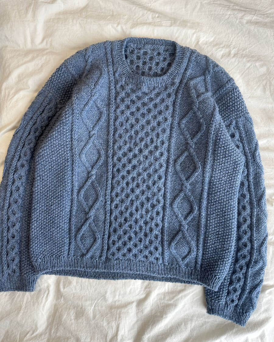Dagmar Sweater Man Petiteknit - Udprintet opskrift