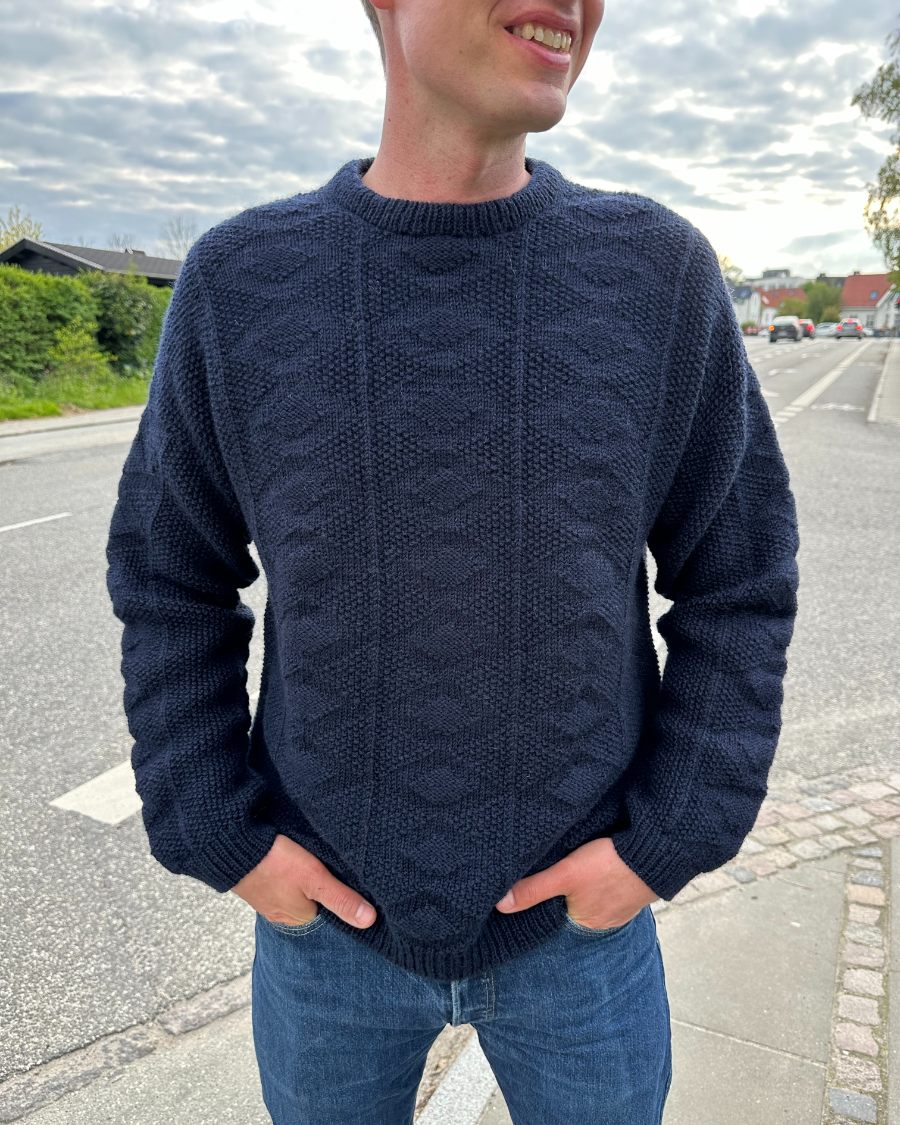 Esther Sweater Man Petiteknit - Udprintet opskrift