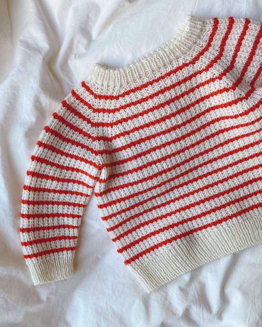 Friday Sweater Baby Petiteknit - Udprintet opskrift
