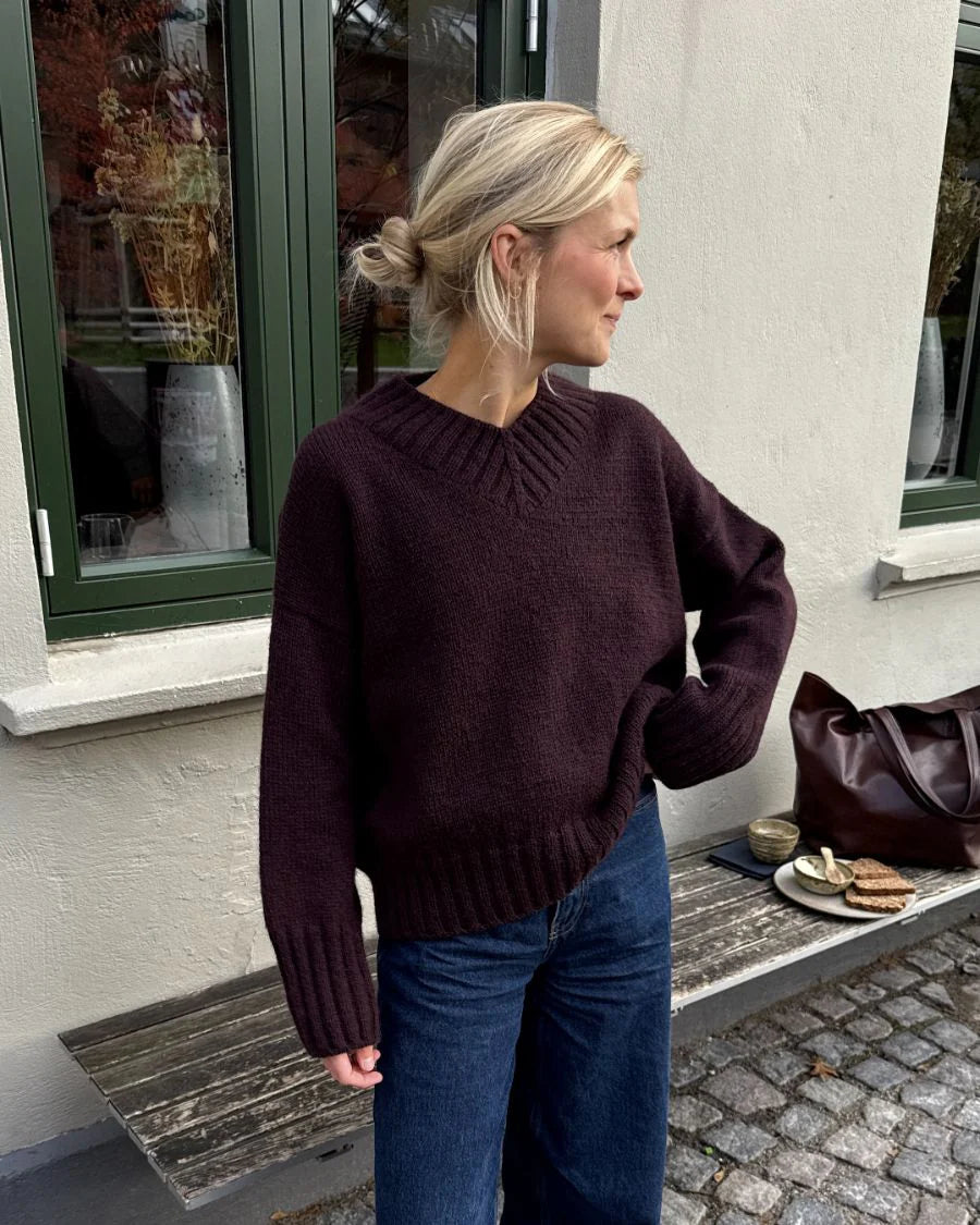 Hannah sweater // Petiteknit - Strikkekit