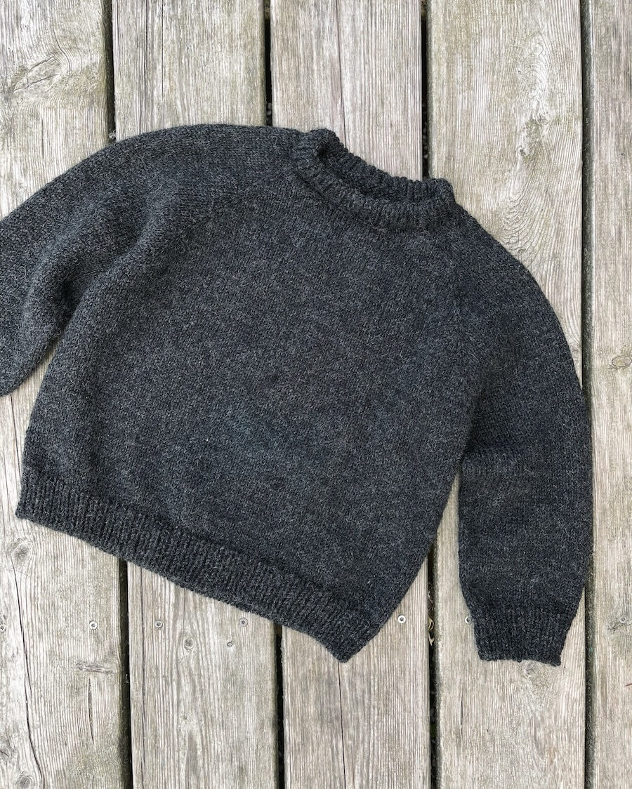 Hanstholm Sweater Junior Petiteknit - Udprintet opskrift