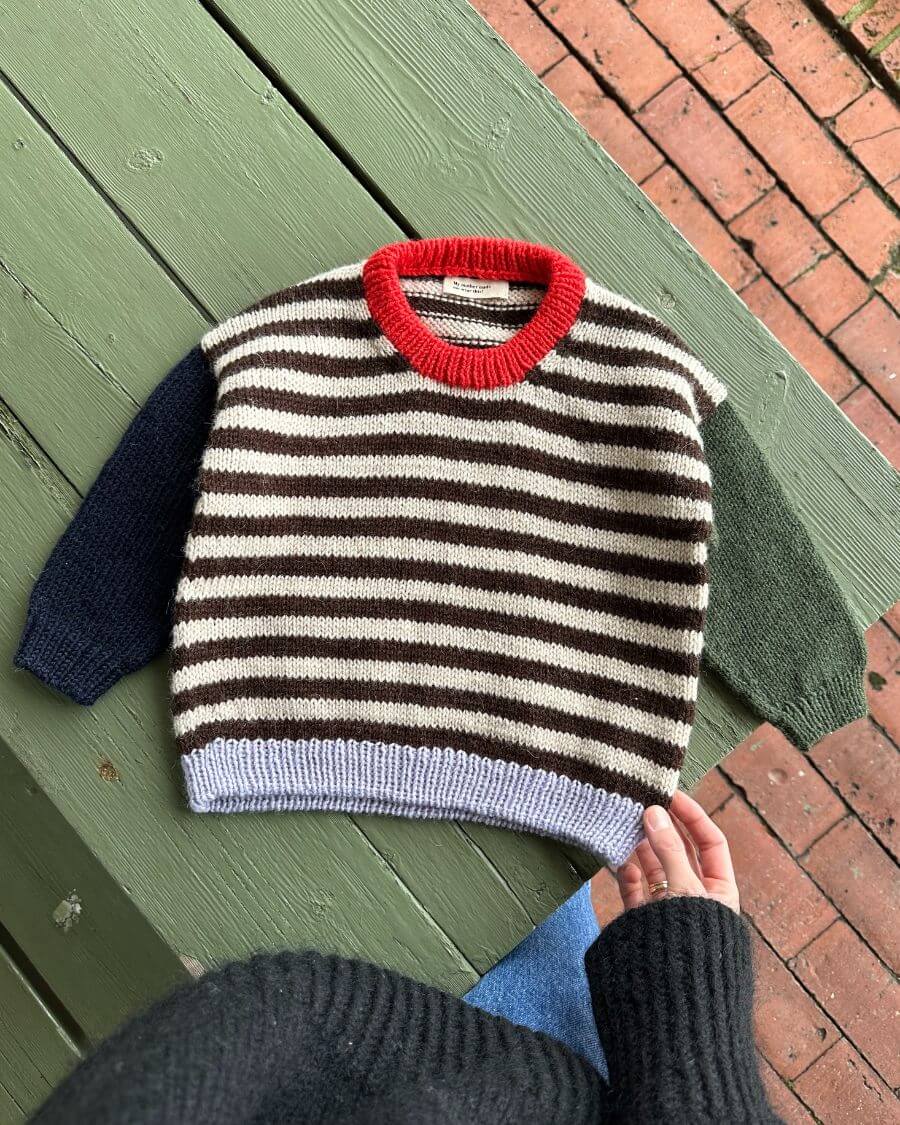 Holger Sweater Petiteknit - Udprintet opskrift