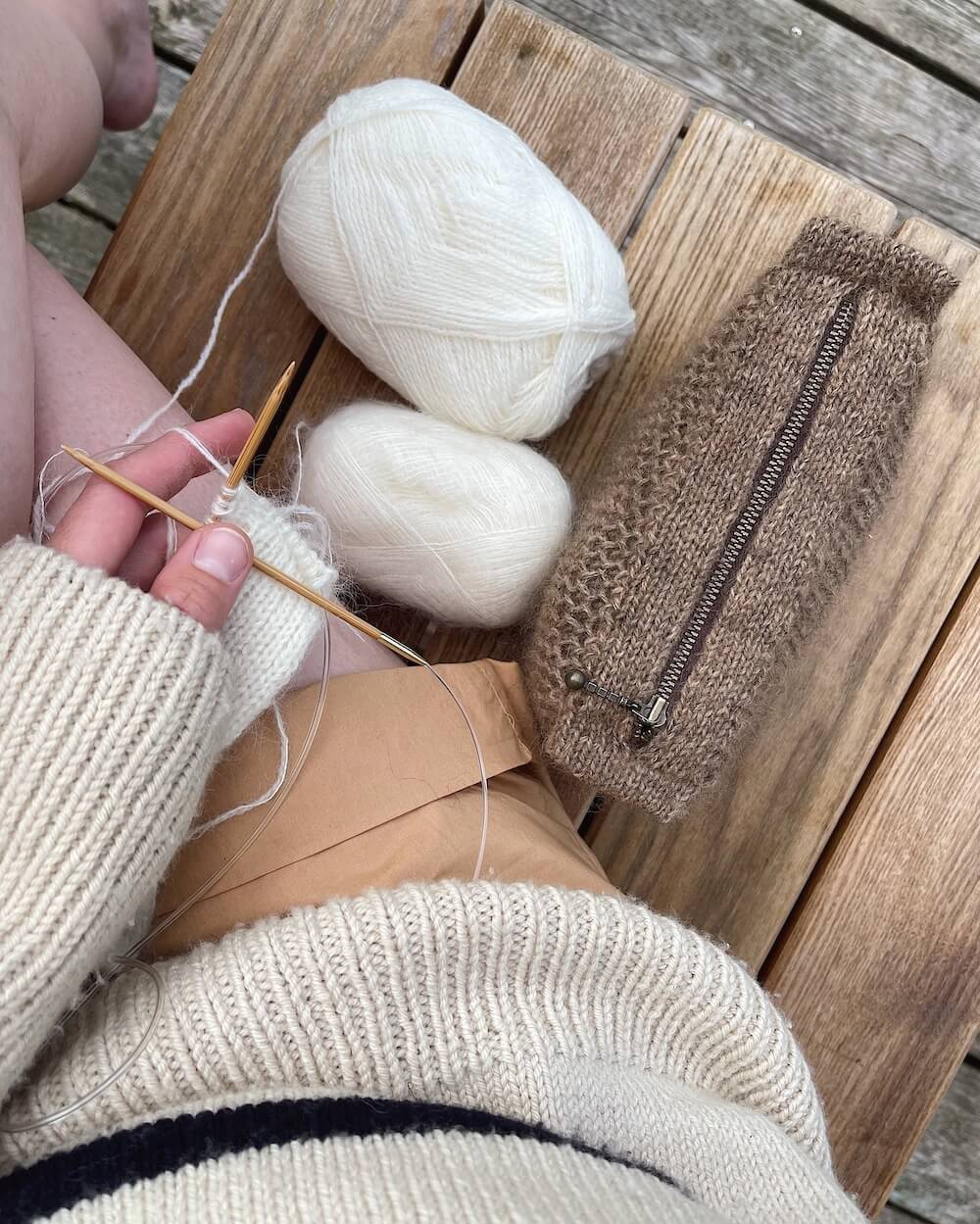 Honey Clutch // Petiteknit - Strikkekit