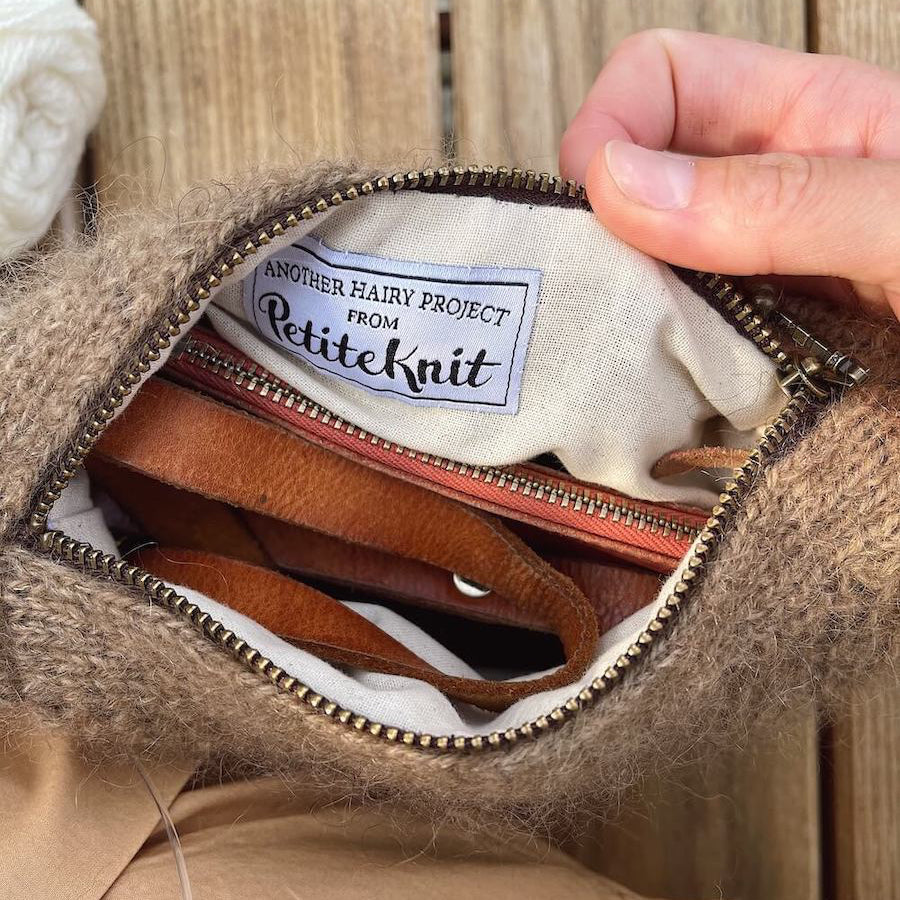 For til lille clutch Petiteknit