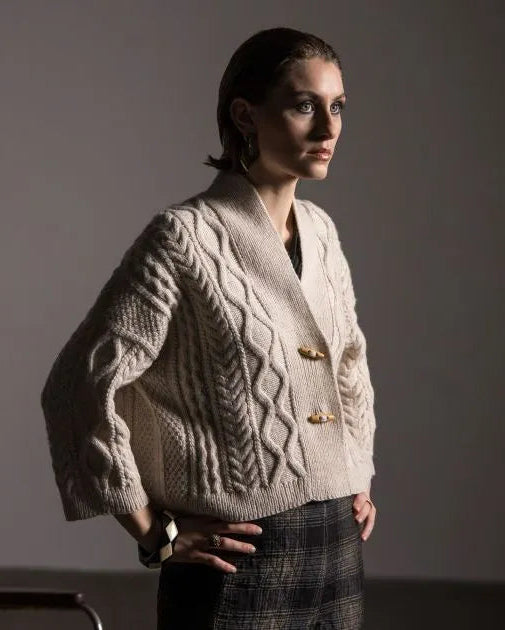 Fisherman Cardigan // Filcolana - Strikkekit