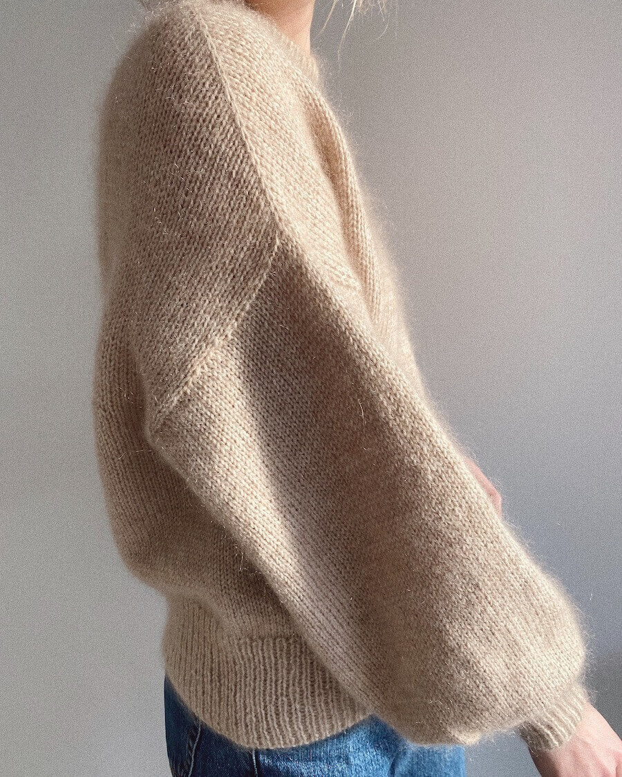 Ballonsweater Petiteknit - Udprintet opskrift