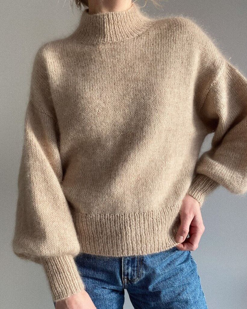 Ballonsweater // Petiteknit - Strikkekit