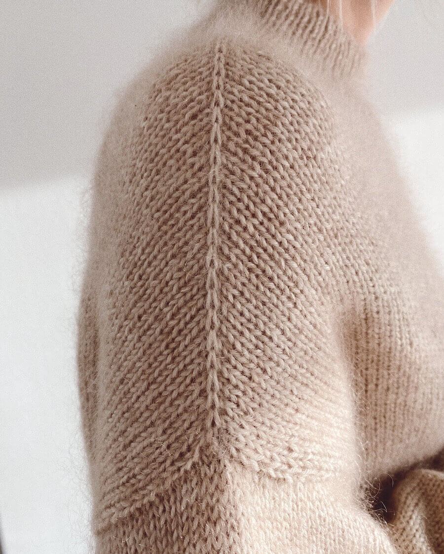 Ballonsweater Petiteknit - Udprintet opskrift