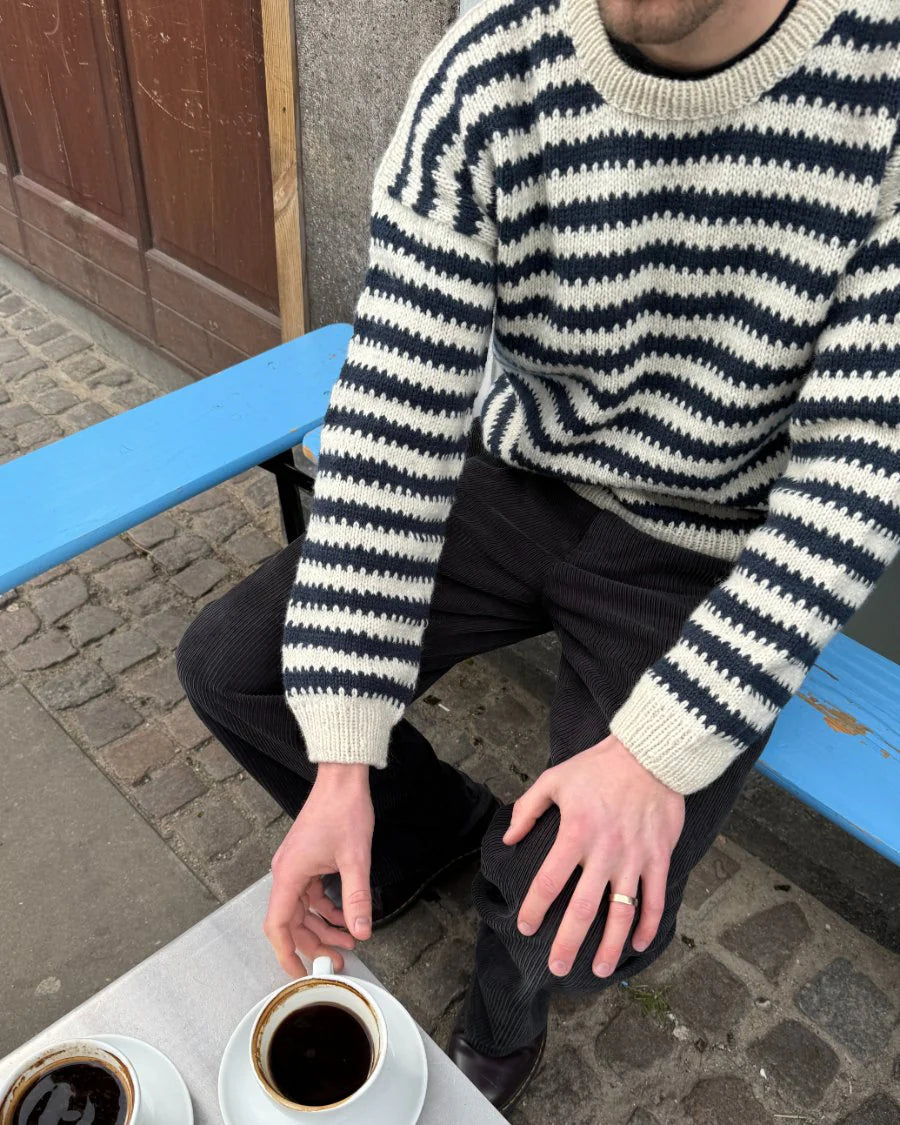 Otto Sweater Man Petiteknit - Udprintet opskrift