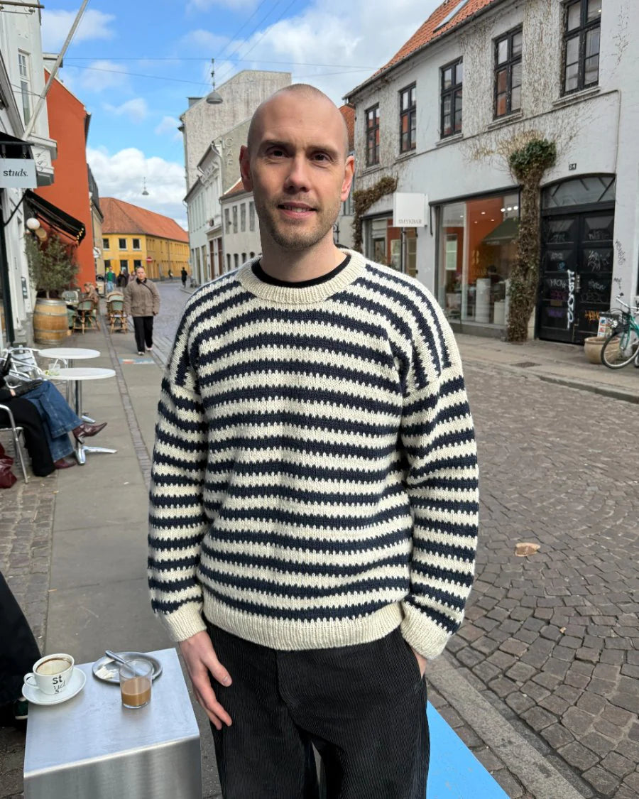 Otto Sweater Man Petiteknit - Udprintet opskrift