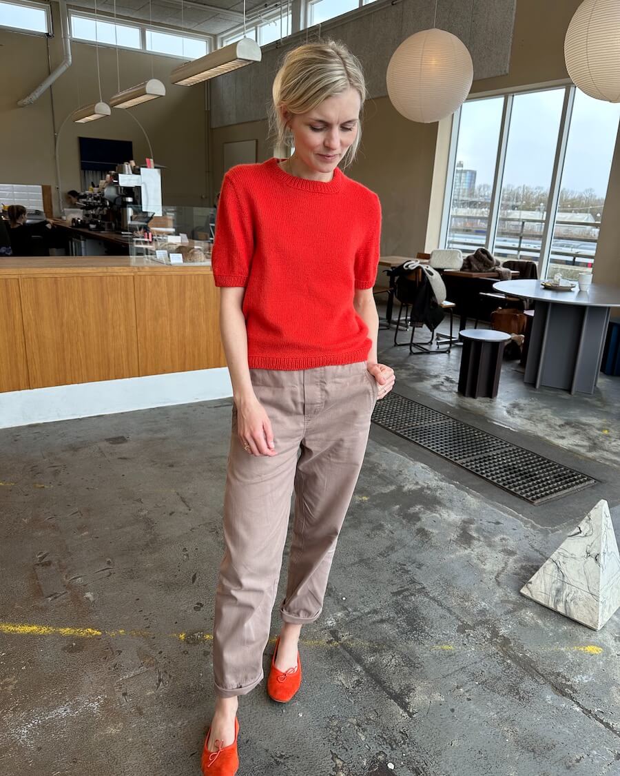 Poppy Tee Petiteknit - Udprintet opskrift