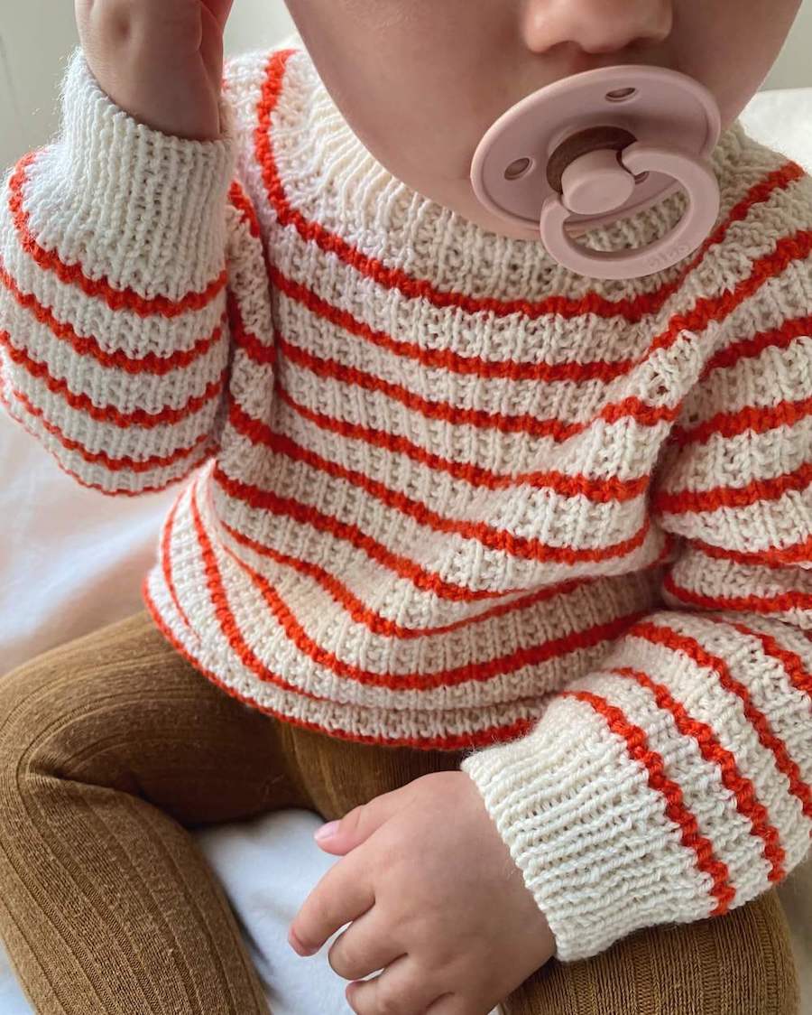Friday Sweater Baby Petiteknit - Udprintet opskrift