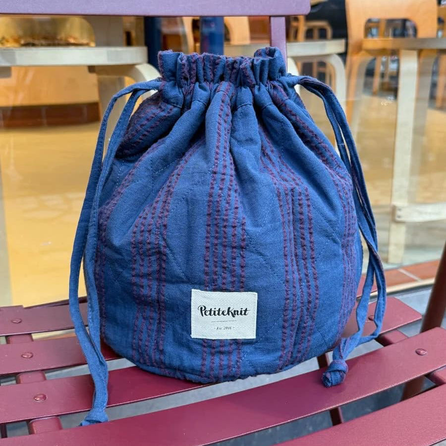 Petiteknit - Knitter's Project Bag - Night Shadow