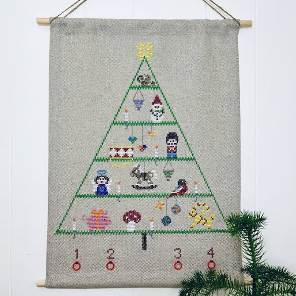 Special Christmas tree adventskalender 2039-2 Str. 40 x 56 cm.