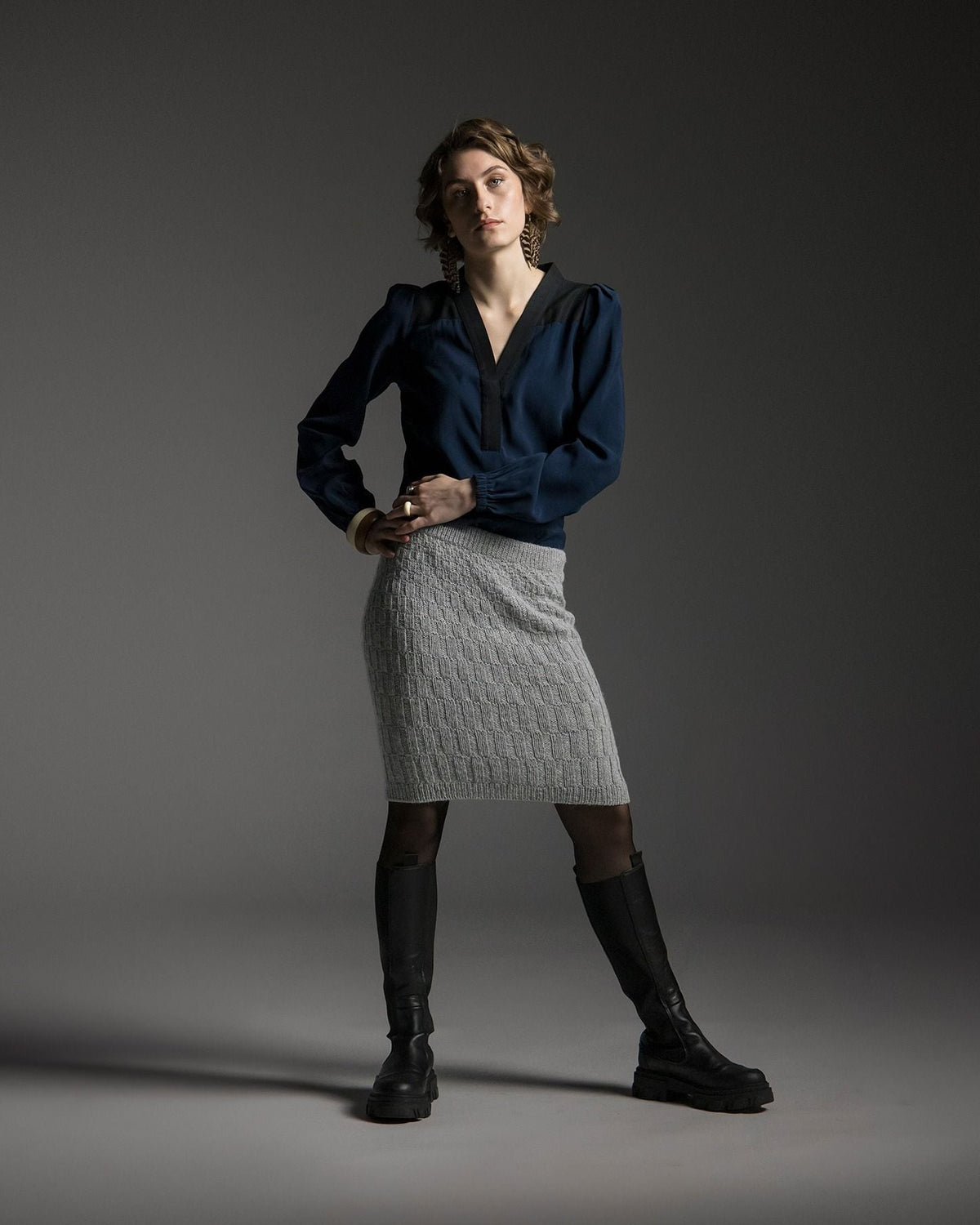 Lorna Skirt // Filcolana - Strikkekit