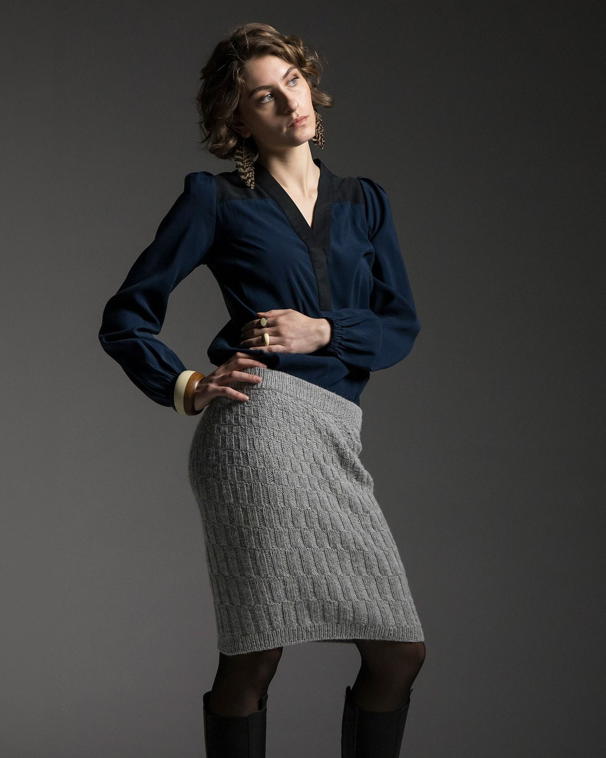 Lorna Skirt // Filcolana - Strikkekit